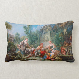 Idyll-Rokokolandschaft Francois boucher Schäfers Lendenkissen