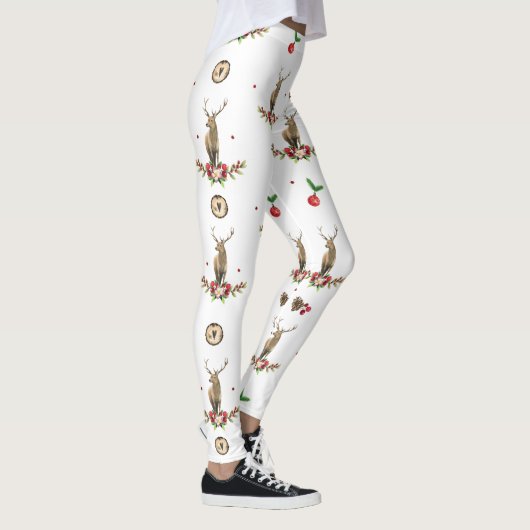 Idyll Winter Pattern Leggings (Rechts)