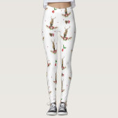 Idyll Winter Pattern Leggings (Vorderseite)