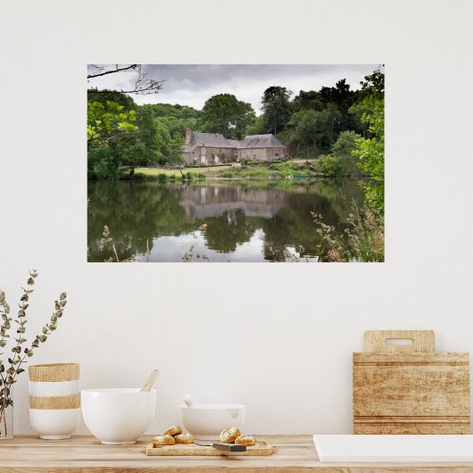 Idyllique Mayenne Poster (Küche)