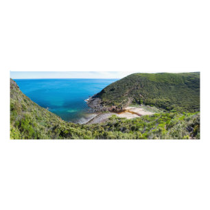 Idyllische abgelegene Bucht an der Südküste Austra Fotodruck