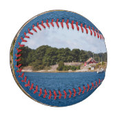 Idyllische Küstenlandschaft Baseball (Vorderseite Links)