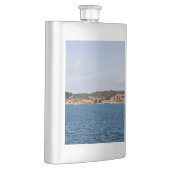 Idyllische Küstenlandschaft Flachmann (Rechts)