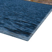 Idyllische Küstenlandschaft Schneidebrett (Ecke)