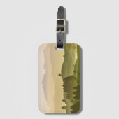 Idyllische Landschaft | die Schweiz, Säntis Gepäckanhänger (Vorderseite Vertikal)