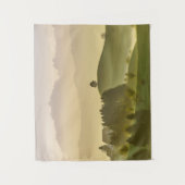 Idyllische Landschaft | die Schweiz, Säntis Wandteppich (Vorderseite)