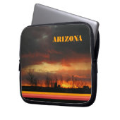 Idyllische Landschaft Laptopschutzhülle (Vorderseite Links)