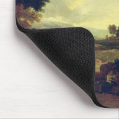 Idyllische Landschaft Mousepad (Ecke)