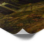 Idyllische Landschaft Poster (Ecke)