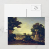Idyllische Landschaft Postkarte (Vorne/Hinten)