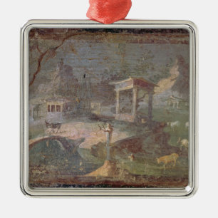 Idyllische Landschaft, von Herculaneum, Ornament Aus Metall