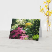 Idyllische Springtime-Muttertagskarte Karte (Gelbe Blume)