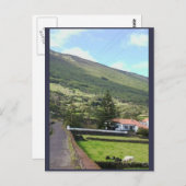 Idyllische Zuhause / Landschaftliches Foto Landsch Postkarte (Vorne/Hinten)