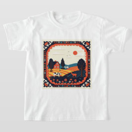 Idyllischer Bauernhof T-Shirt