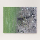 idyllischer Frühlingsbaum Puzzle (Horizontal)