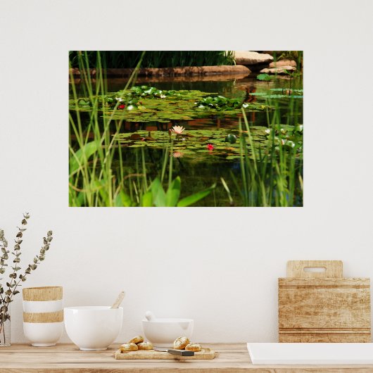 Idyllischer Nachmittag Poster (Küche)