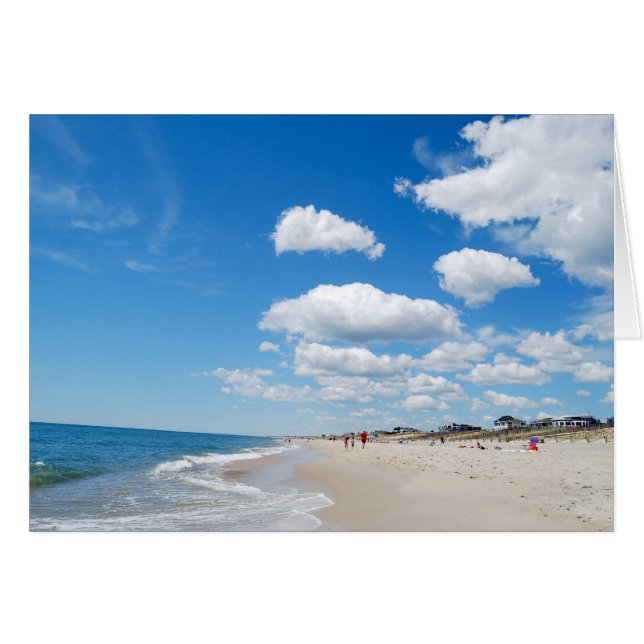 Idyllischer Strand (Vorderseite (Horizontal))