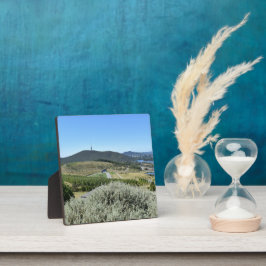 Idyllischer Tag am Canberra Table Top Plaque Fotoplatte