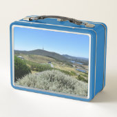Idyllischer Tag in Canberra Metall Brotdose (Rückseite)