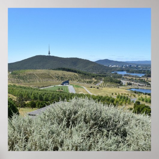 Idyllischer Tag in Canberra Poster (Vorne)