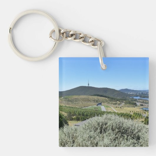 Idyllischer Tag in Canberra Schlüsselanhänger (Vorderseite)