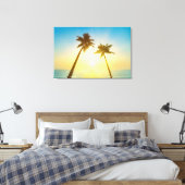 Idyllischer tropischer Himmel Leinwanddruck (Insitu (Schlafzimmer))