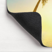 Idyllischer tropischer Himmel Mousepad (Ecke)