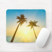 Idyllischer tropischer Himmel Mousepad (Mit Mouse)
