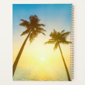 Idyllischer tropischer Himmel Planer (Rückseite)