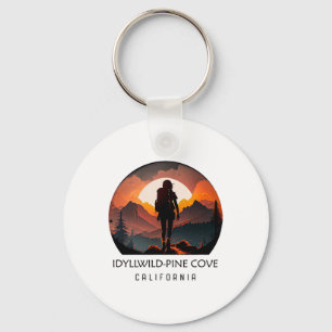 Idyllwild Pine Cove Wandern Outdoor-Souvenir 1 Schlüsselanhänger
