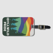 Idyllwild Pride Luggage Tag Gepäckanhänger (Vorderseite (Horizontal))