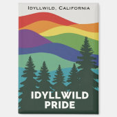 Idyllwild Pride Magnet (Vorderseite)