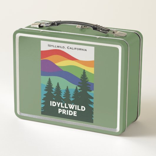 Idyllwild Pride Metal Lunchbox (Rückseite)