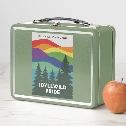 Idyllwild Pride Metal Lunchbox (Beispiel)