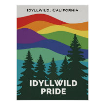 Idyllwild Pride Poster