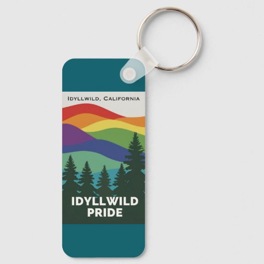 Idyllwild Pride Schlüsselanhänger (Rückseite)
