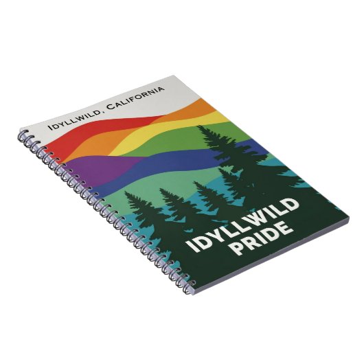 Idyllwild Pride Spiral Notebook Notizblock (Rechte Seite)