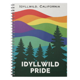 Idyllwild Pride Spiral Notebook Notizblock