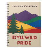 Idyllwild Pride Spiral Notebook Notizblock (Vorderseite)