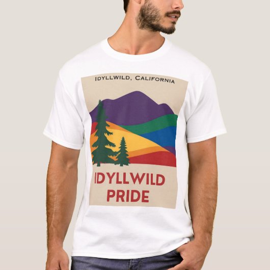 Idyllwild Pride T - Shirt (Vorderseite)