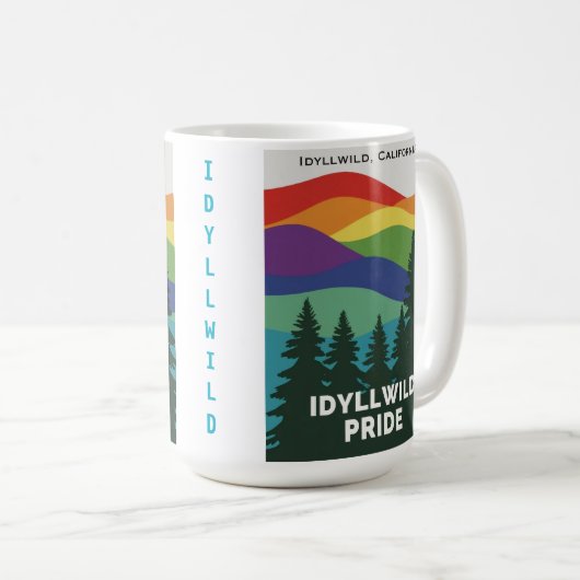 Idyllwild Pride Tasse (VorderseiteRechts)