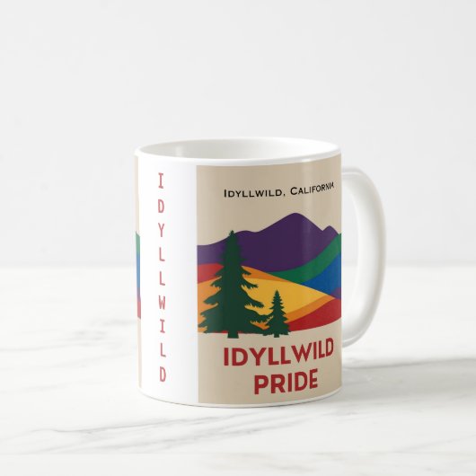 Idyllwild Pride Tasse (VorderseiteRechts)