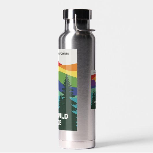 Idyllwilde Wasserflasche Trinkflasche (Links)