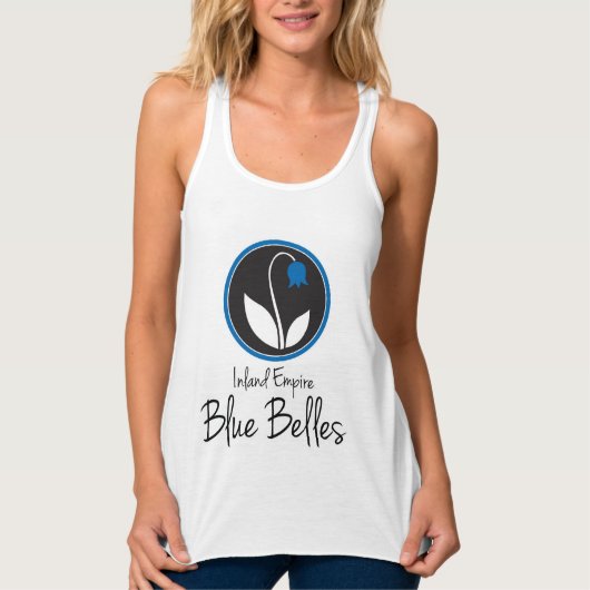 IE Blue Belles Panzer! Tank Top (Vorderseite)