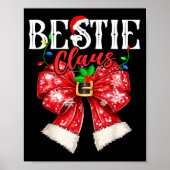 Ie Claus Friend Couples Coquette Bow Xmas Lights  Poster (Vorne)