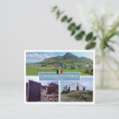 IE Irland - Croagh Patrick - Postkarte (Stehend Vorderseite)