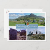 IE Irland - Croagh Patrick - Postkarte (Vorne/Hinten)