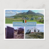 IE Irland - Croagh Patrick - Postkarte (Vorderseite)