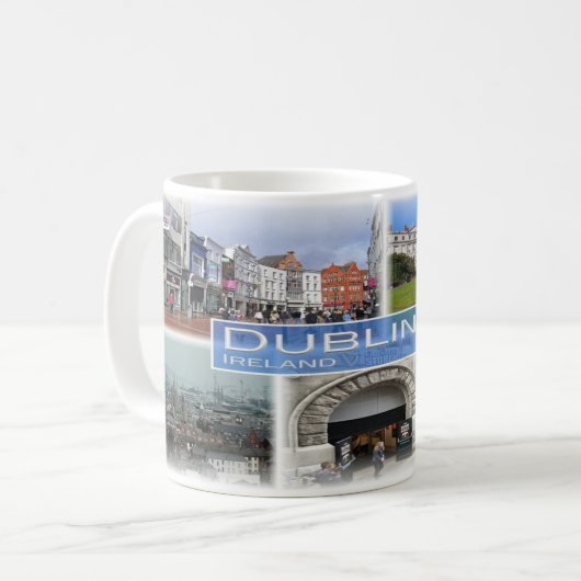 IE Irland - Dublin - Kaffeetasse (Vorderseite Links)