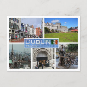 IE Irland - Dublin - Postkarte